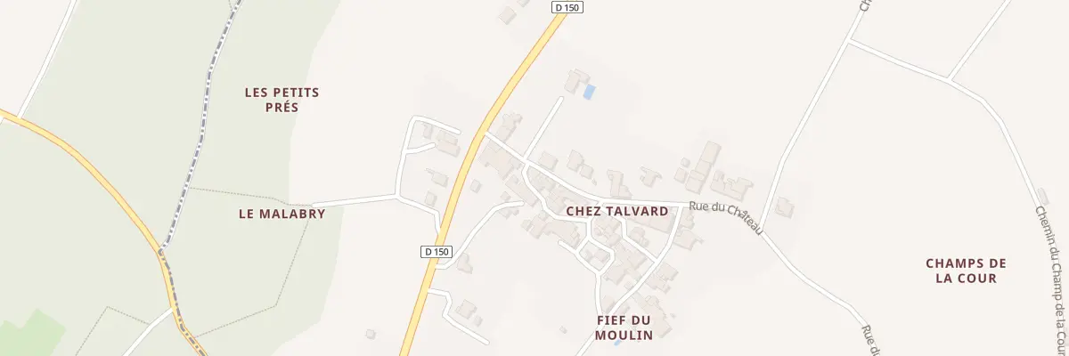 Plan du 1 Rue du Marronnier à Vénérand