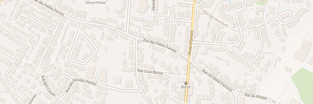 Plan du 9 Rue des petites Pannes à Angers