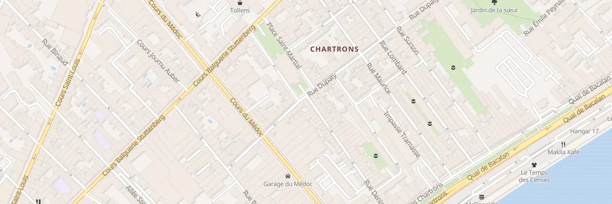 Plan du 58 Rue Denise à Bordeaux