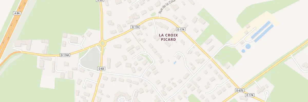 Plan du 5 Clos Bellandiere- Noyers Bocage à Val d’Arry
