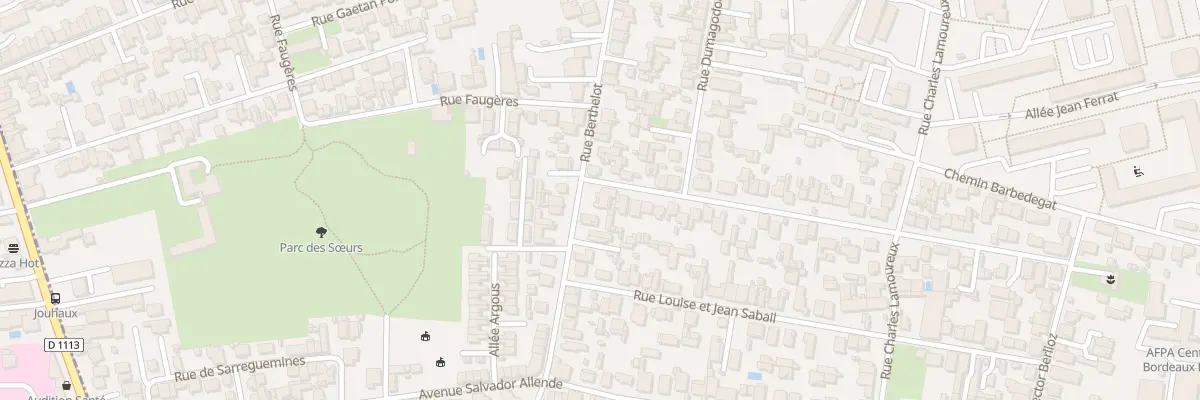 Plan du 70 Rue A et E Dupeyron à Bègles