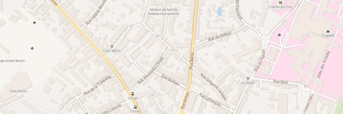 Plan du 3 Rue du Champ de Bataille à Angers