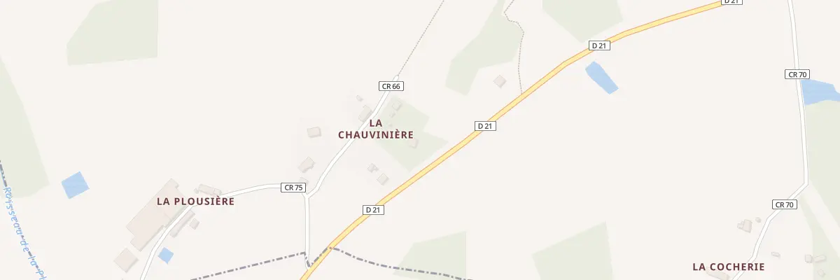 Plan du 35 Imp de la Chauviniere à Dompierre