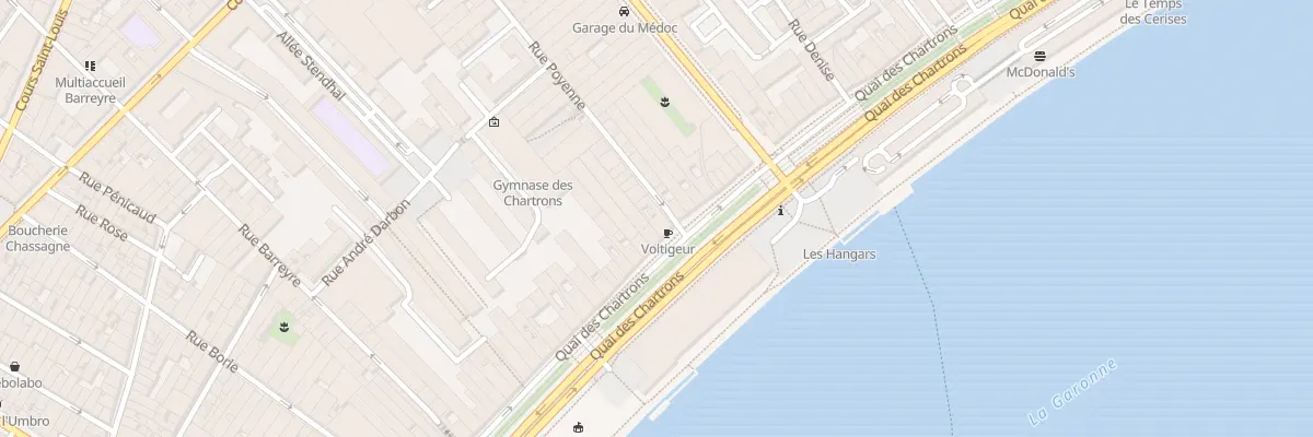 Plan du 106 Quai des Chartrons à Bordeaux