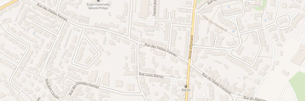 Plan du 11 Rue des petites Pannes à Angers