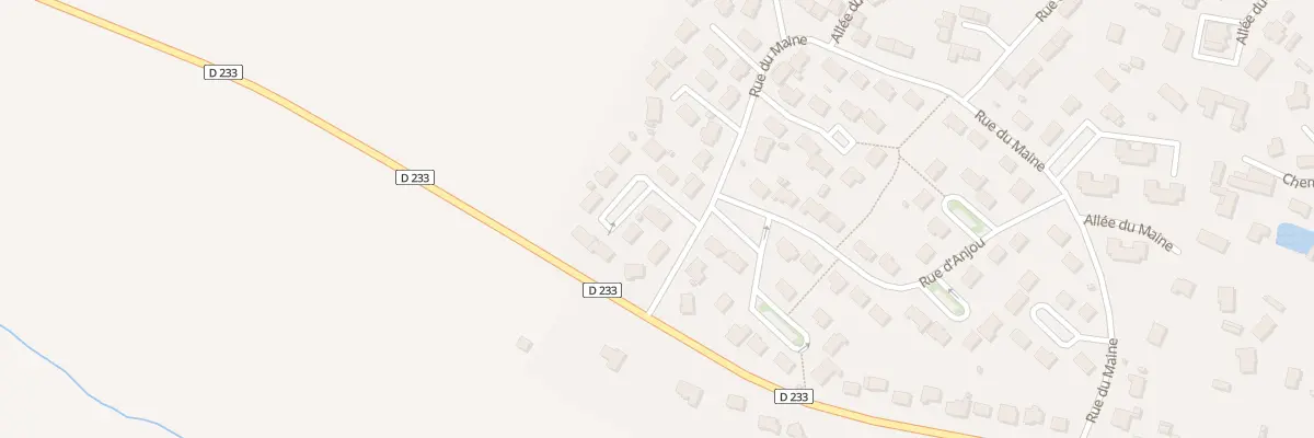 Plan du 50 Rue du Maine à Meslay-du-Maine