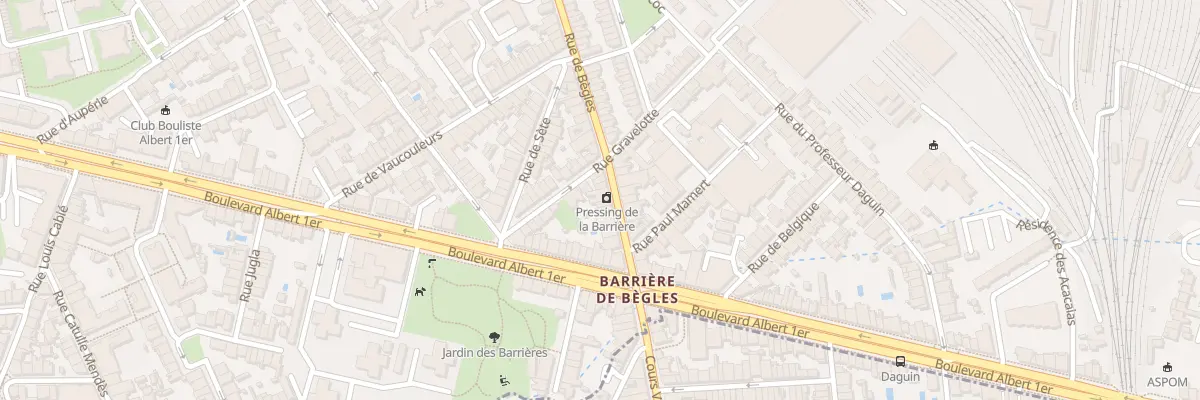 Plan du 369B Rue de Bègles à Bordeaux