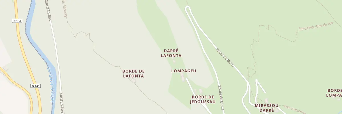 Plan du 5210 Seberry à Etsaut