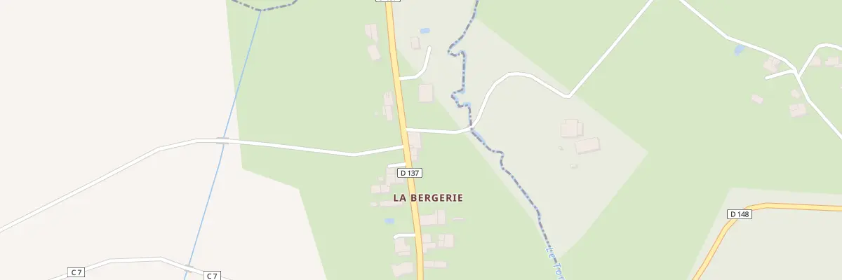 Plan du 24 La Bergerie à Consac