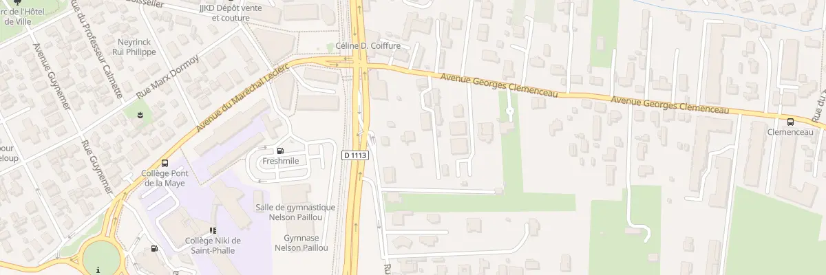 Plan du 5 Av Georges Clémenceau à Villenave-d’Ornon