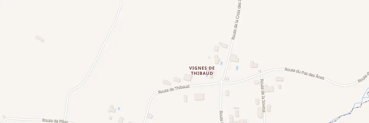 Plan du 120 Rte de Thibaud à Campugnan