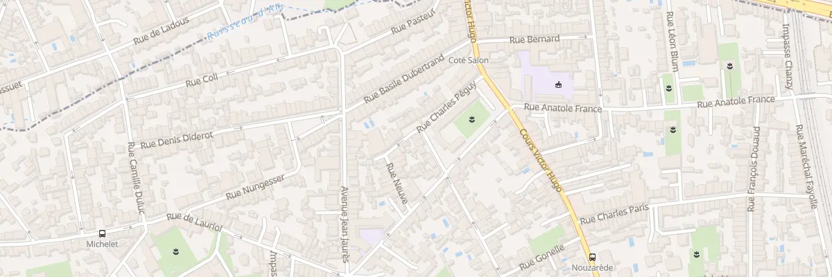 Plan du 26 Rue Charles Péguy à Bègles