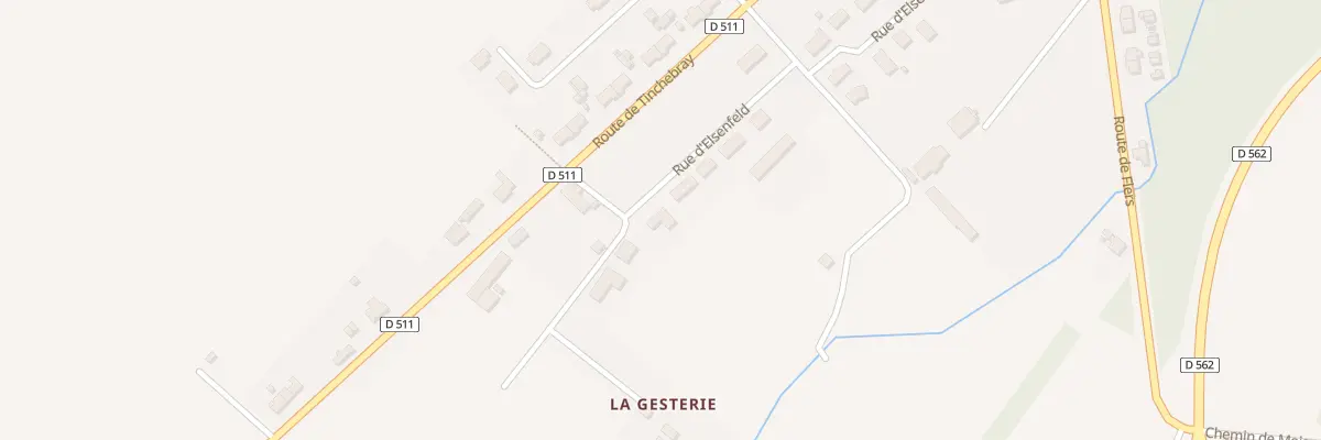 Plan du 33 Rue d’Elsenfeld - Conde à Condé-en-Normandie