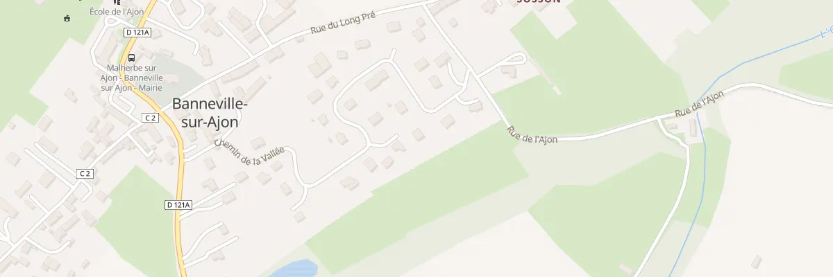 Plan du 5 Che de la Vallee - Banneville à Malherbe-sur-Ajon