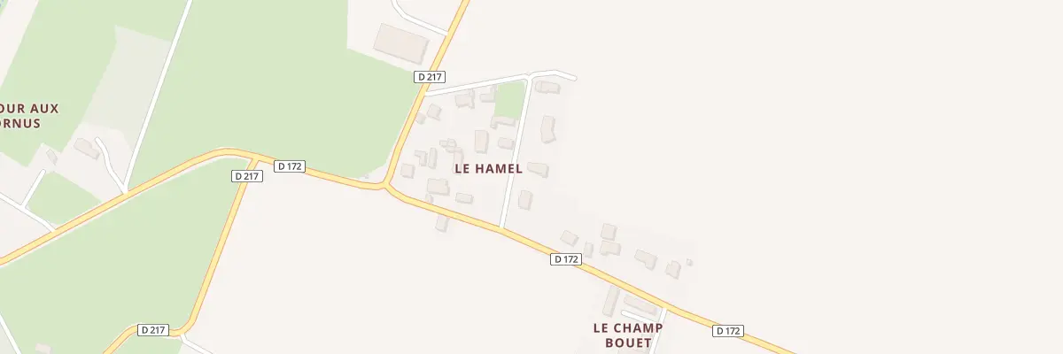 Plan du 4 Rue du Hamel à Cristot