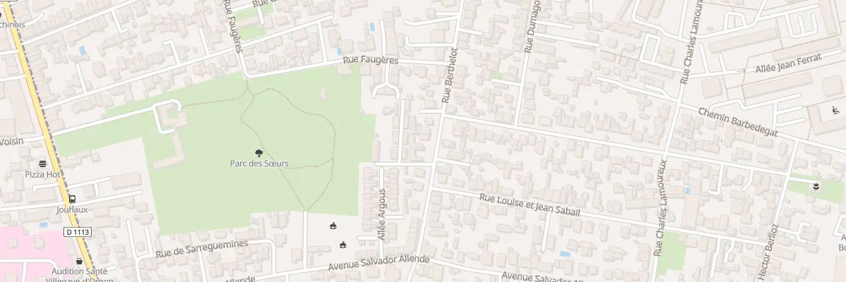 Plan du 129B Rue Berthelot à Bègles