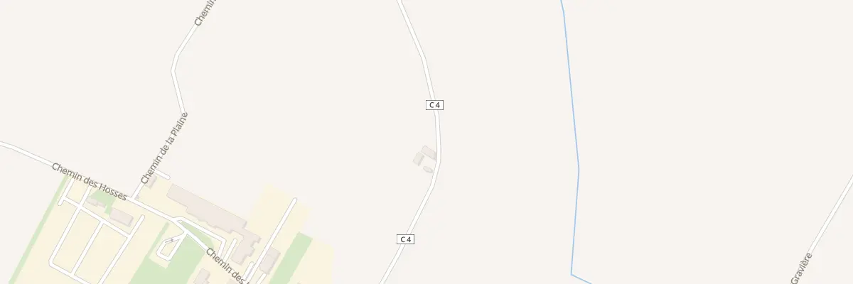 Plan du 3 Rte de Besingrand à Abos