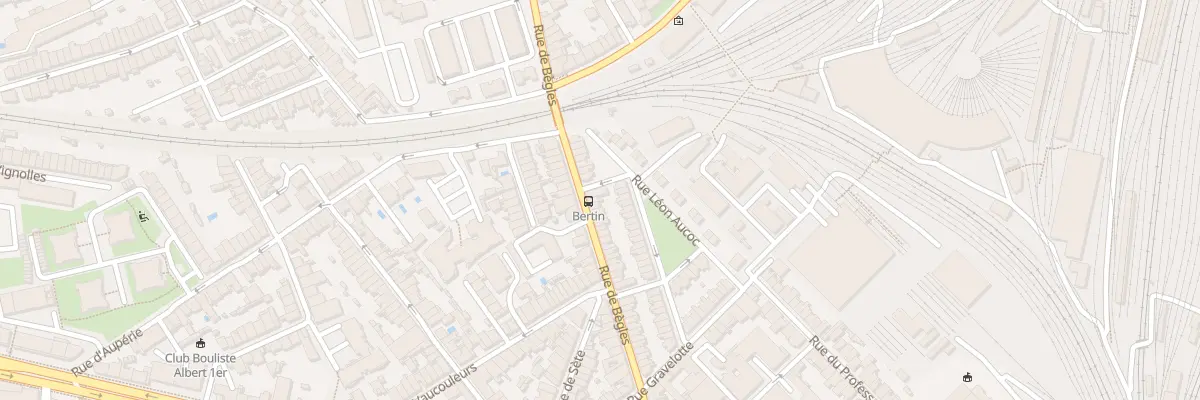 Plan du 310 Rue de Bègles à Bordeaux