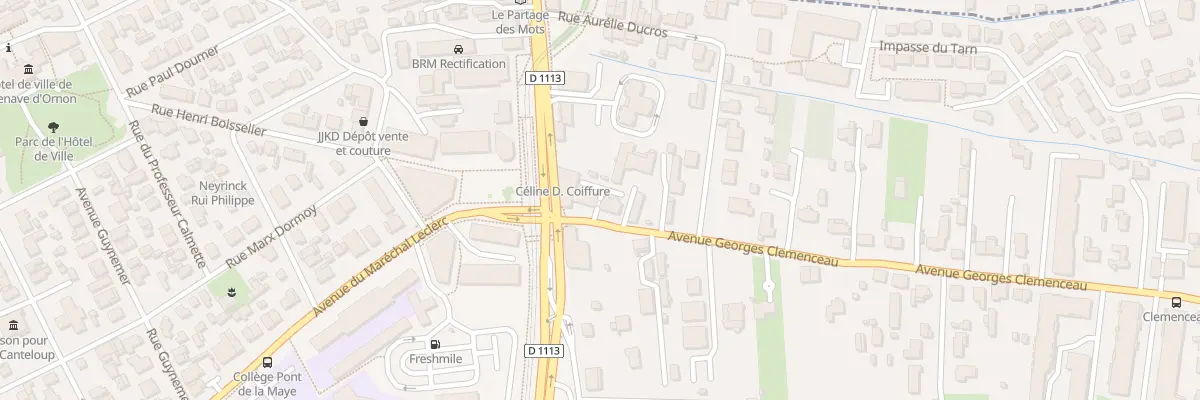 Plan du 2 Av Georges Clémenceau à Villenave-d’Ornon