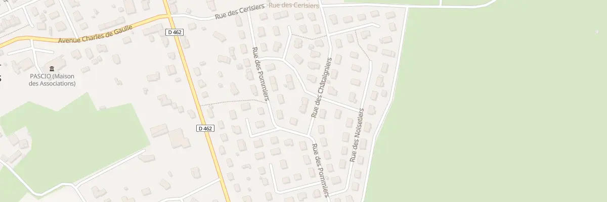 Plan du 12 Rue des Chataigniers à Saint-Georges-des-Groseillers