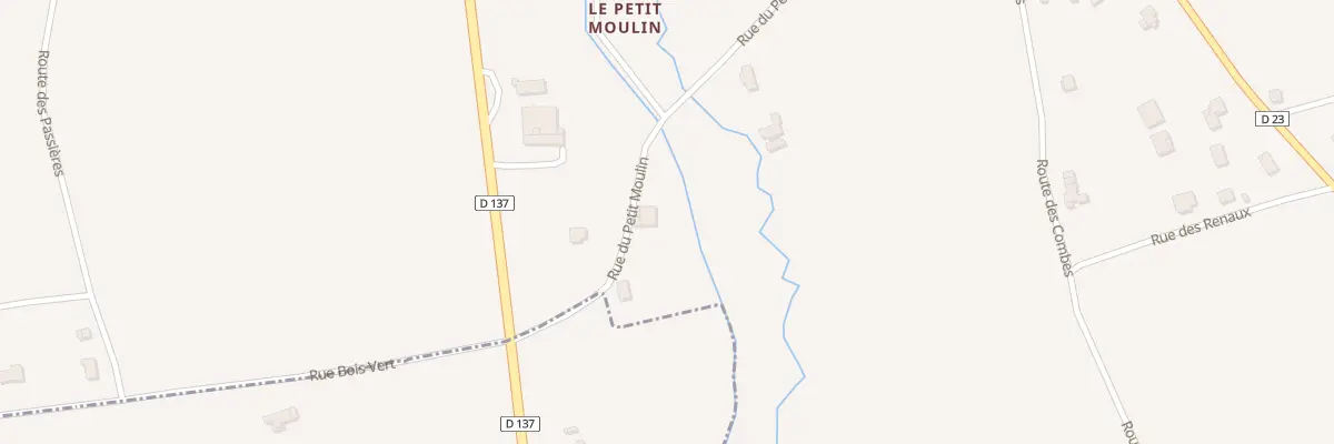 Plan du 509 Rue du Petit Moulin à Val-de-Livenne