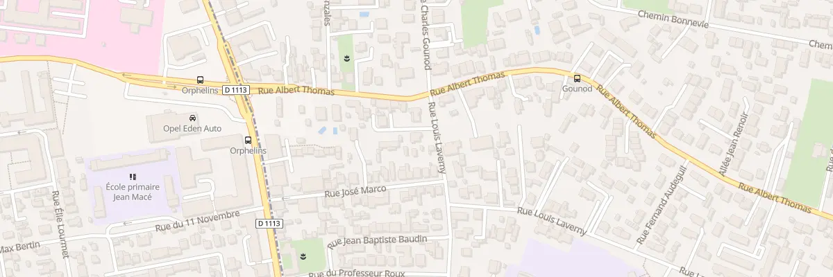 Plan du 96 Rue Louis Laverny à Bègles