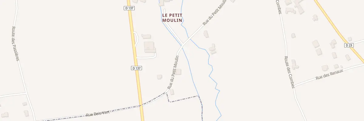 Plan du 509A Rue du Petit Moulin à Val-de-Livenne