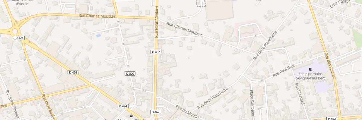 Plan du 36 Rue Henri Veniard à Flers