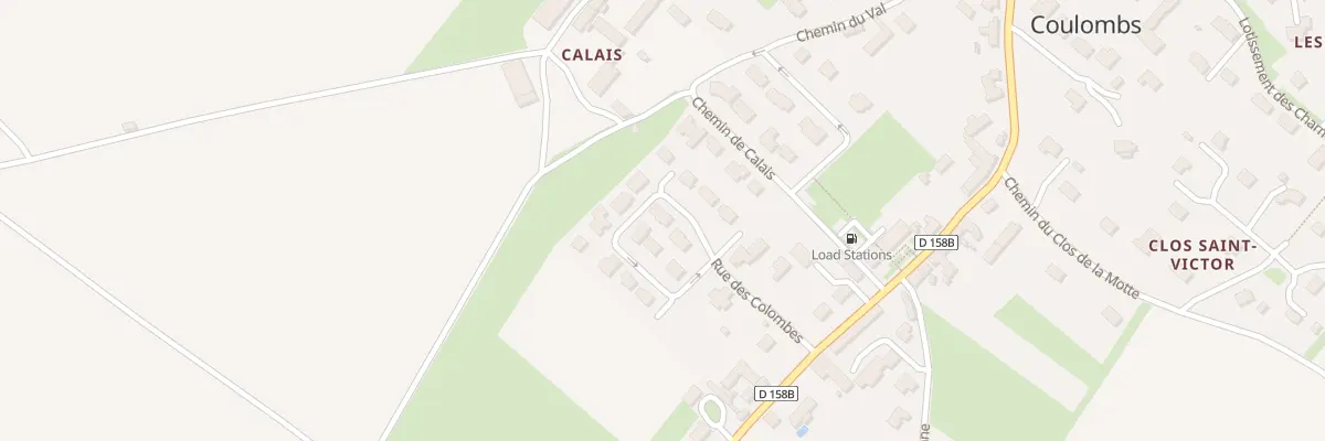 Plan du 5 Rue des Colombes (Coulombs) à Moulins-en-Bessin
