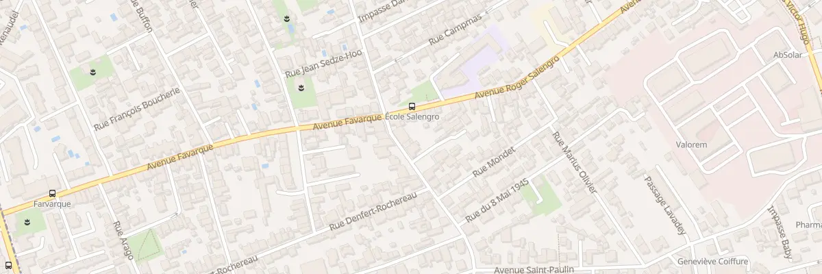 Plan du 78 Rue Berthelot à Bègles