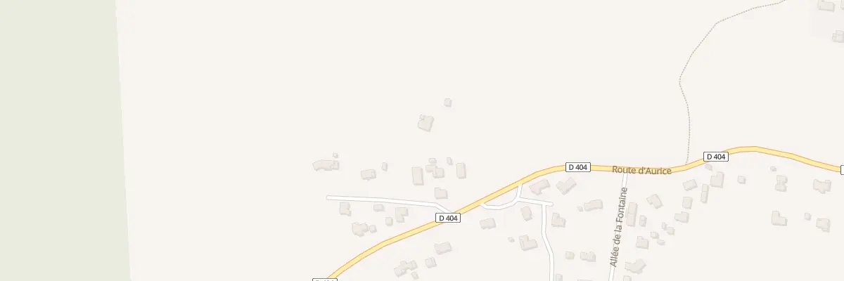 Plan du 540 Rte d’Aurice à Haut-Mauco