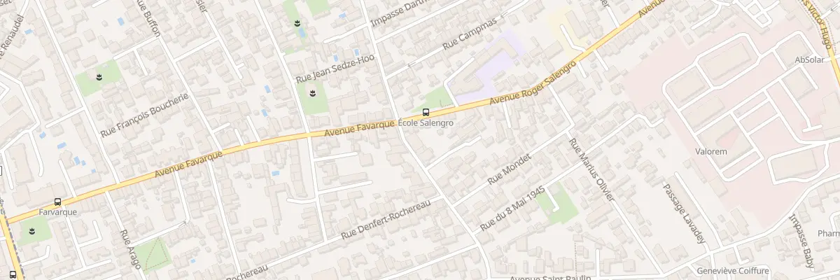 Plan du 76 Rue Berthelot à Bègles