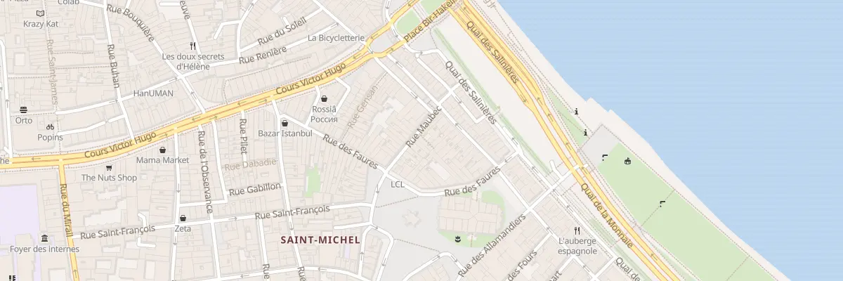 Plan du 16 Rue Maubec à Bordeaux