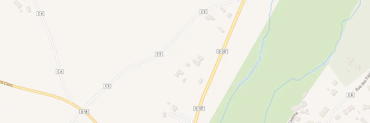 Plan du 211 Rue du Touzinard à Saint-Aubin-de-Blaye