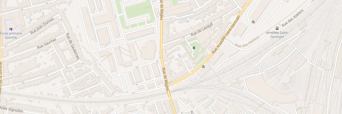 Plan du 278 Rue de Bègles à Bordeaux