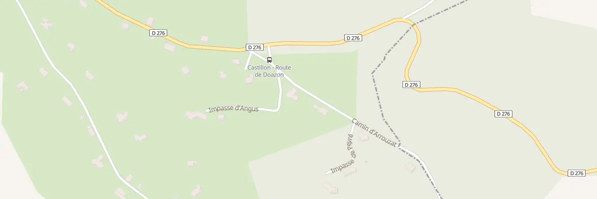 Plan du 86 Cami d’Arrouzat à Castillon (Canton d’Arthez-de-Béarn)