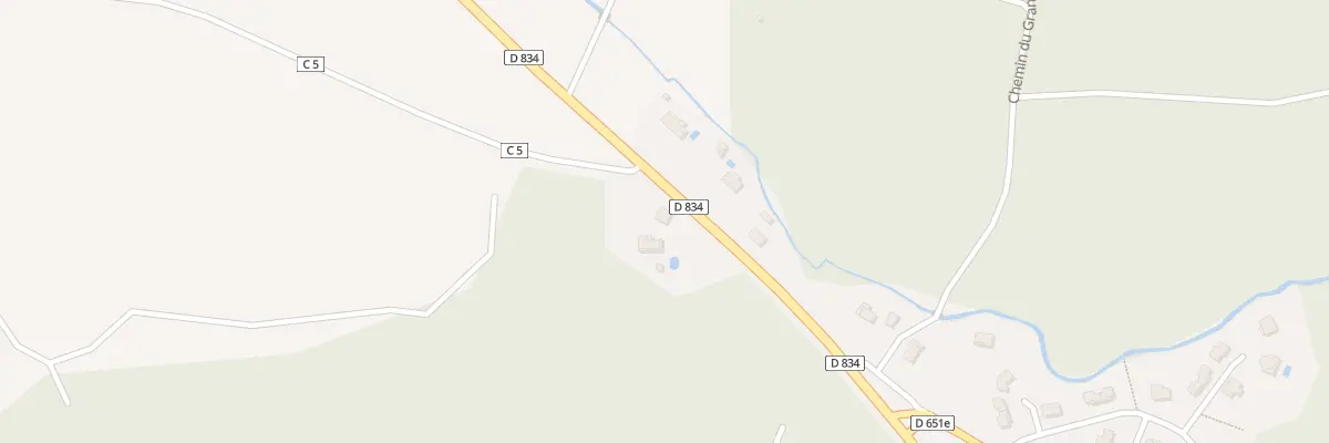 Plan du 25 Rte de Saint Martin d’Oney à Uchacq-et-Parentis