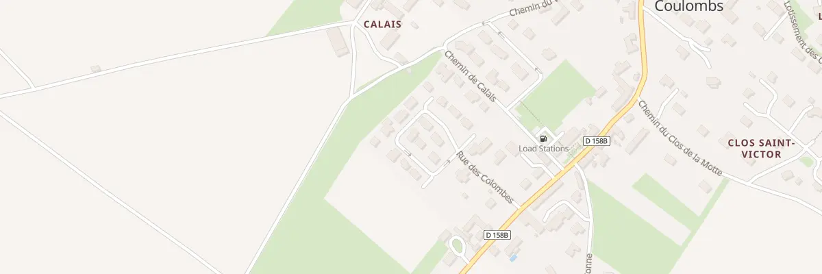 Plan du 7 Rue des Colombes ( Coulombs) à Moulins-en-Bessin
