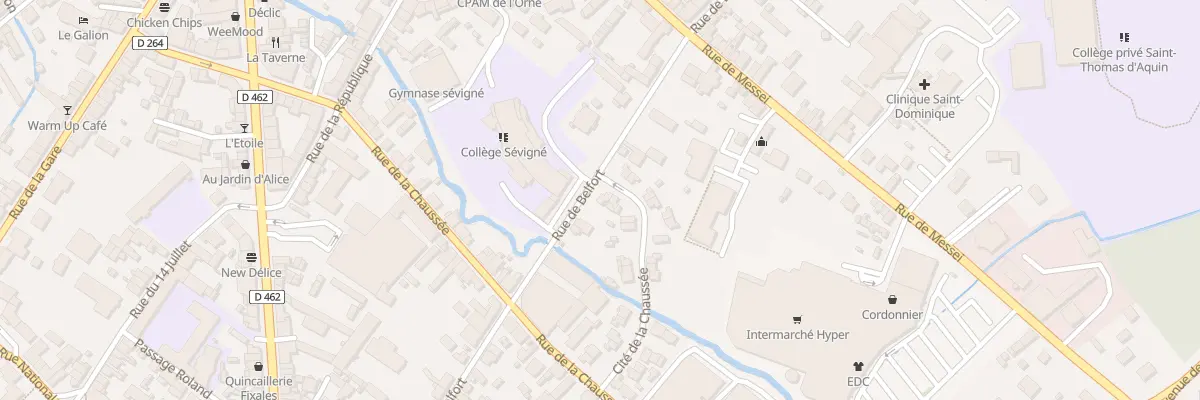 Plan du 2 Cité de la Chaussee à La Lande-Patry