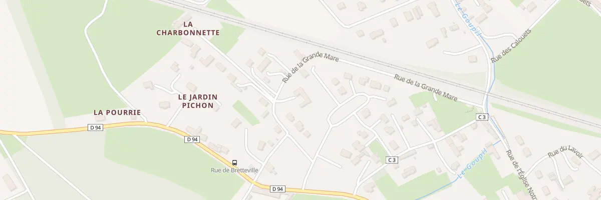 Plan du 5030 Le Bourg Brouay à Thue et Mue