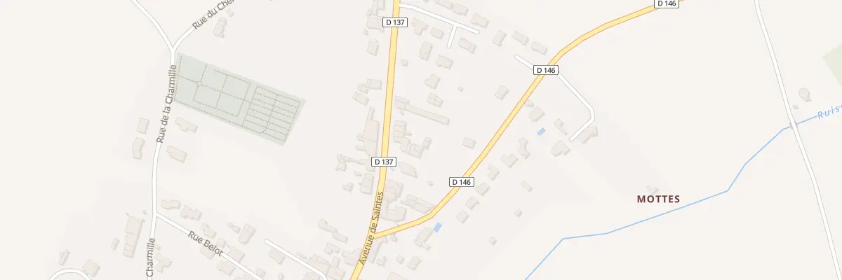 Plan du 45 Av de Saintes à Saint-Genis-de-Saintonge