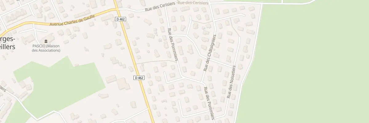 Plan du 11 Rue des Pommiers à Saint-Georges-des-Groseillers
