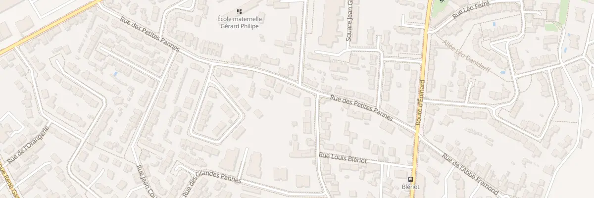 Plan du 17 Rue des petites Pannes à Angers