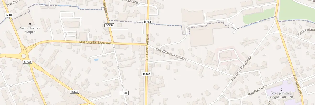 Plan du 22 Rue Charles Mousset à Flers