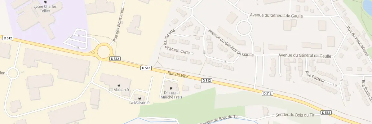 Plan du 18 Rue Pierre-Marie Curie - Conde à Condé-en-Normandie