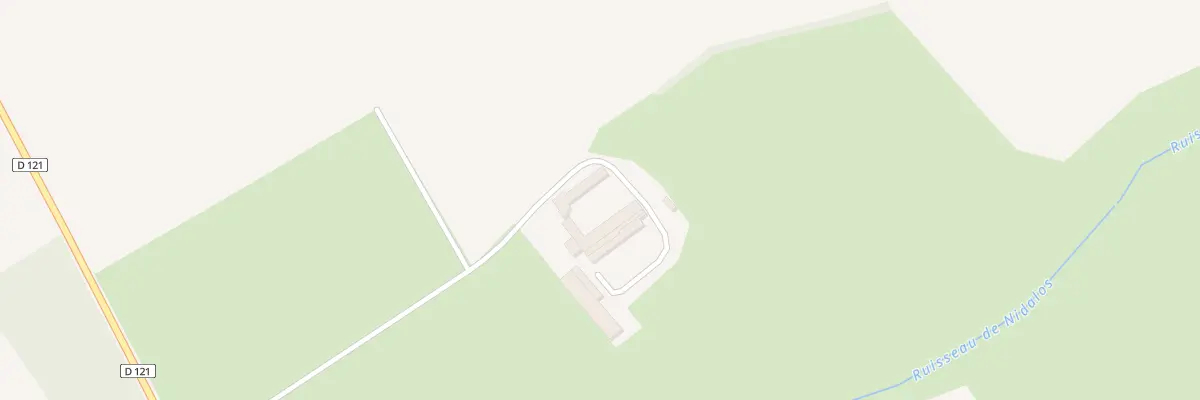Plan du 1 La Ferme du Nidalos à Courvaudon