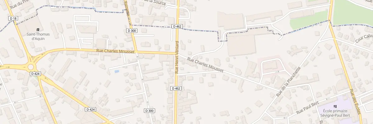 Plan du 20 Rue Charles Mousset à Flers