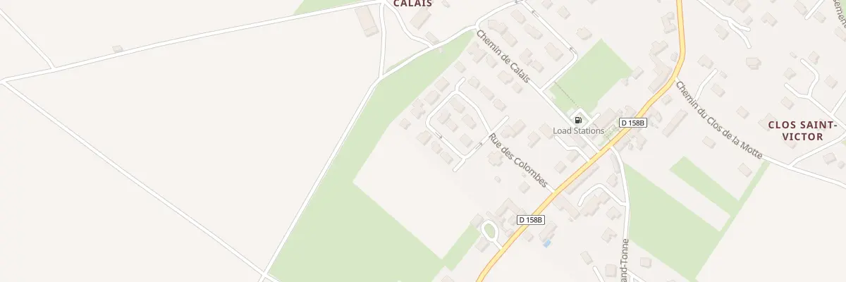 Plan du 24 Rue des Colombes ( Coulombs) à Moulins-en-Bessin