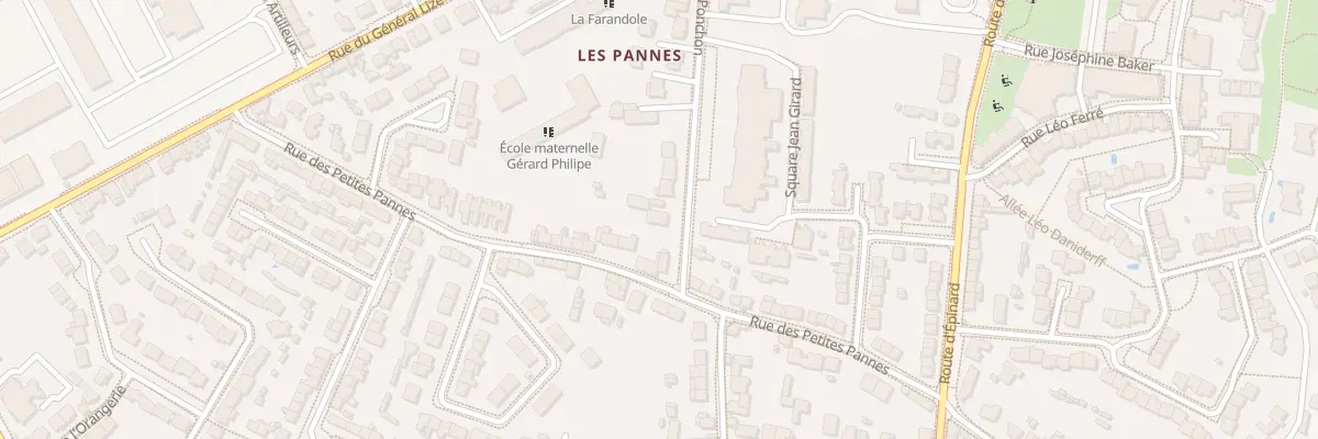 Plan du 30 Rue Raoul Ponchon à Angers