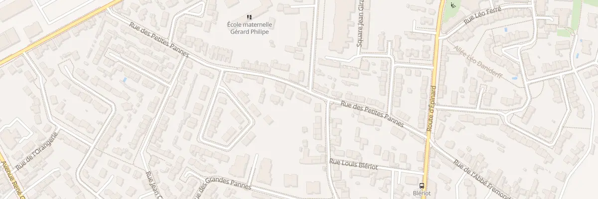 Plan du 19 Rue des petites Pannes à Angers